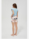 Moodo Rosa Damen Floral Shorts Moodo