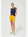 Moodo Gelbe Moodo Shorts für Frauen
