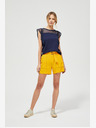 Moodo Gelbe Moodo Shorts für Frauen