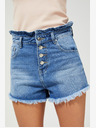 Moodo Blaue Damen Denim Shorts Moodo