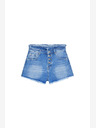 Moodo Blaue Damen Denim Shorts Moodo