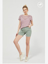 Moodo Grüne Moodo-Shorts für Damen