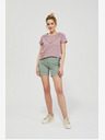 Moodo Grüne Moodo-Shorts für Damen