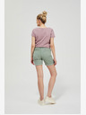 Moodo Grüne Moodo-Shorts für Damen