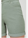 Moodo Grüne Moodo-Shorts für Damen