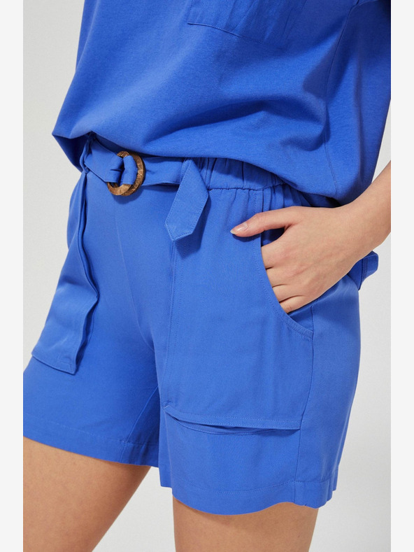 Moodo Blaue Moodo Shorts für Frauen