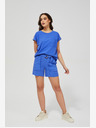 Moodo Blaue Moodo Shorts für Frauen