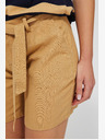 Moodo Beige Damen Shorts Moodo
