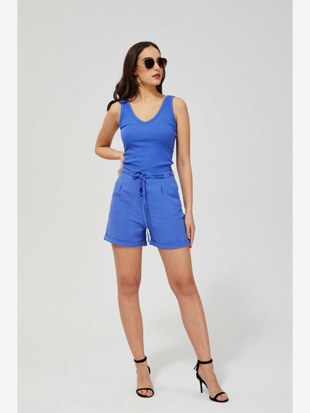 Moodo Blaue Moodo Shorts für Frauen