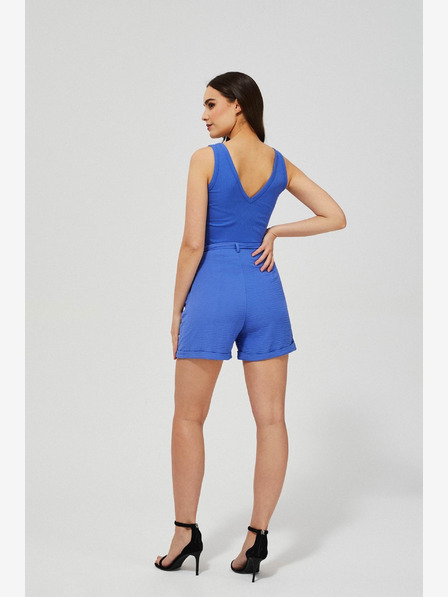 Moodo Blaue Moodo Shorts für Frauen