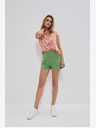 Moodo Grüne Moodo-Shorts für Damen