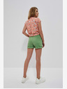 Moodo Grüne Moodo-Shorts für Damen