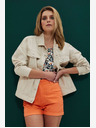Moodo Orangefarbene Moodo Shorts für Frauen