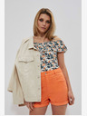 Moodo Orangefarbene Moodo Shorts für Frauen
