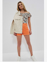 Moodo Orangefarbene Moodo Shorts für Frauen