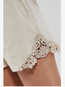 Moodo Beige Damen Shorts Moodo