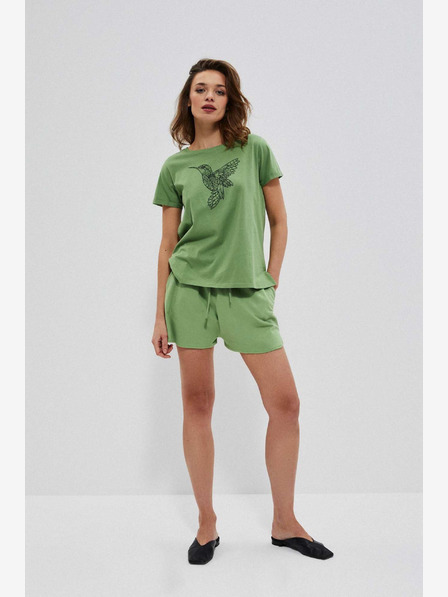 Moodo Grüne Damen-Sweatpants Moodo