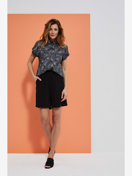 Moodo Schwarze Moodo Shorts für Frauen