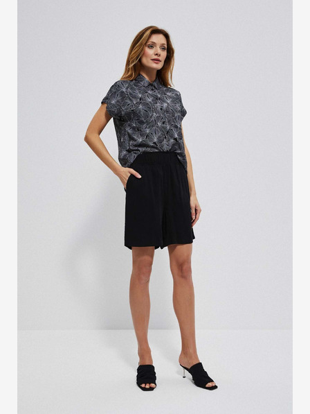 Moodo Schwarze Moodo Shorts für Frauen
