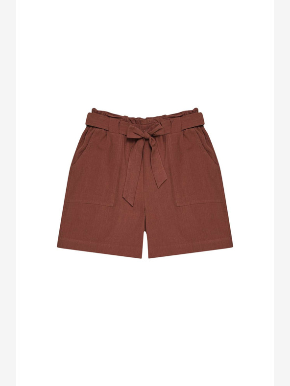 Moodo Braune Damen Shorts Moodo