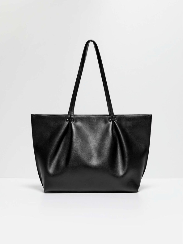 Moodo Schwarzer Damen-Shopper Moodo