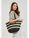 Moodo Moodo Damen gestreifte Handtasche