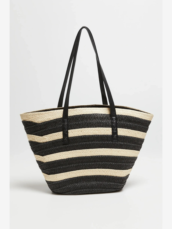 Moodo Moodo Damen gestreifte Handtasche