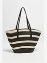 Moodo Moodo Damen gestreifte Handtasche