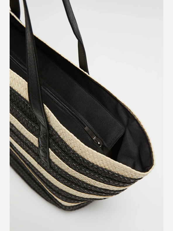 Moodo Moodo Damen gestreifte Handtasche