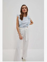 Moodo Hellblaue Bluse Moodo