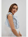 Moodo Hellblaue Bluse Moodo