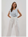 Moodo Hellblaue Bluse Moodo