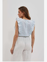 Moodo Hellblaue Bluse Moodo