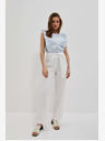 Moodo Hellblaue Bluse Moodo