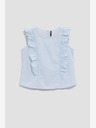 Moodo Hellblaue Bluse Moodo
