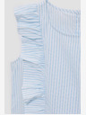 Moodo Hellblaue Bluse Moodo