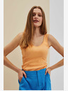 Moodo Moodo Orangefarbenes Tank-Top