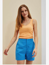 Moodo Moodo Orangefarbenes Tank-Top