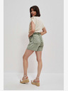 Moodo Grüne Moodo-Shorts für Damen