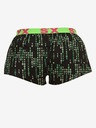 Styx Grün und schwarz gemusterte Shorts für Damen von Styx