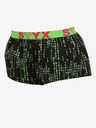 Styx Grün und schwarz gemusterte Shorts für Damen von Styx