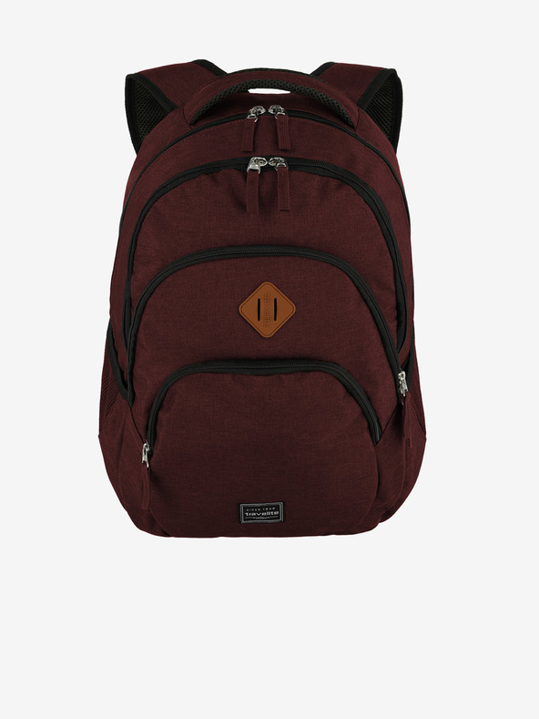Travelite Burgunderfarbener Travelite Basics Rucksack Melange