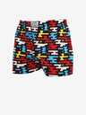 Styx Rot und schwarz gemusterte Styx-Shorts für Herren