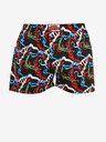 Styx Rot und schwarz gemusterte Styx-Shorts für Herren