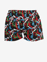 Styx Rot und schwarz gemusterte Styx-Shorts für Herren