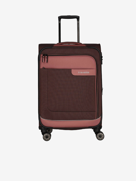 Travelite Travelite Viia 4w M rosa und braun