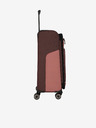 Travelite Travelite Viia 4w M rosa und braun