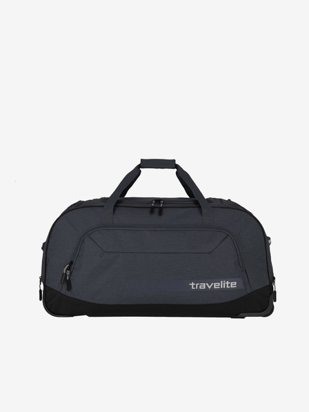 Travelite Dunkelgraue Travelite Kick Off Duffle Tasche mit Rollen Anthrazit