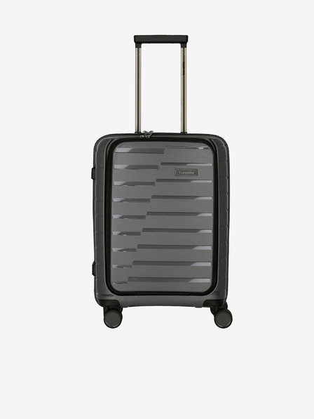 Travelite Grau Travelite Air Base 4w S Fronttasche Anthrazit