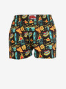Styx Schwarz-gelb gemusterte Herrenshorts Styx art Toohot